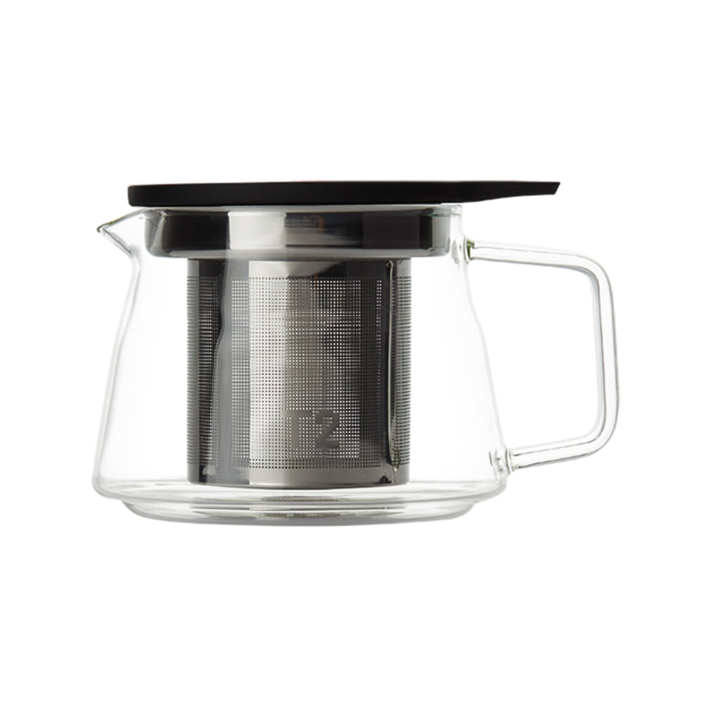 T2 티세트 스몰 글라스 티포트 블랙Teaset Glass Small Black Teapot