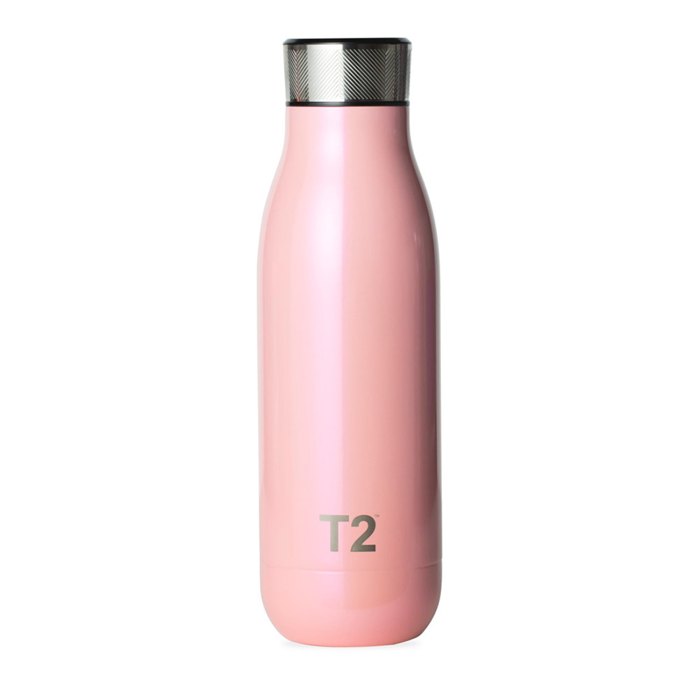  T2 스테인레스 엣취리드 플라스크 펄핑크T2 Stainless Steel Etched Lid Flask Pearlised Pink