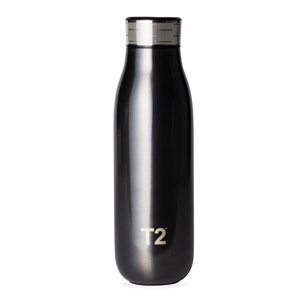 T2 스테인레스 엣취리드 플라스크 챠콜 메탈릭T2 Stainless Steel Etched Lid Flask Charcoal Metallic