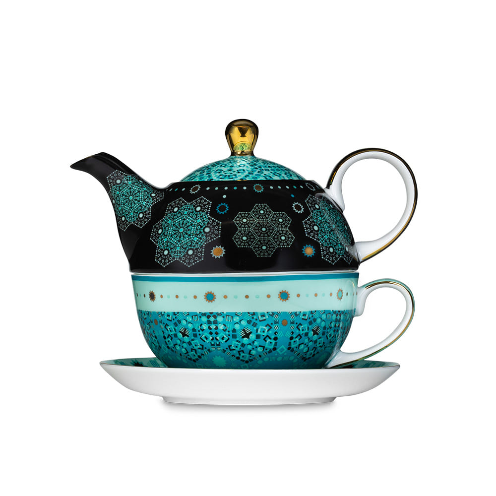 T2 티포원 모로칸 아쿠아Moroccan Tealeidoscope Aqua Tea For One