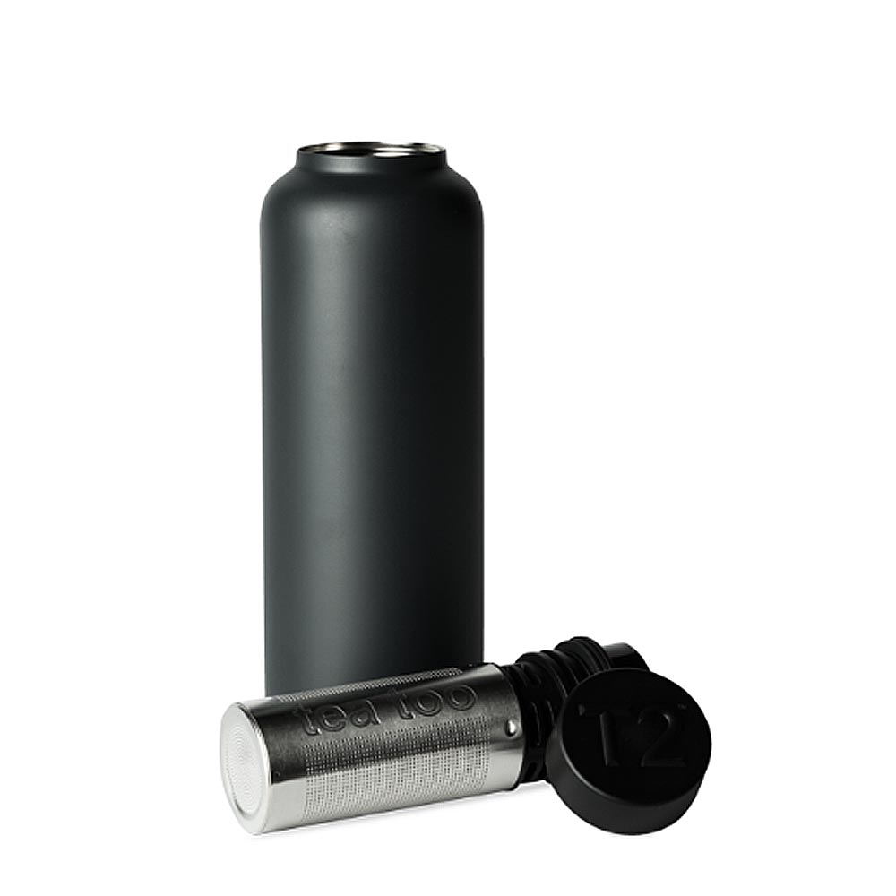 T2 스테인리스 스틸 플라스크 블랙Stainless Steel Flask Black