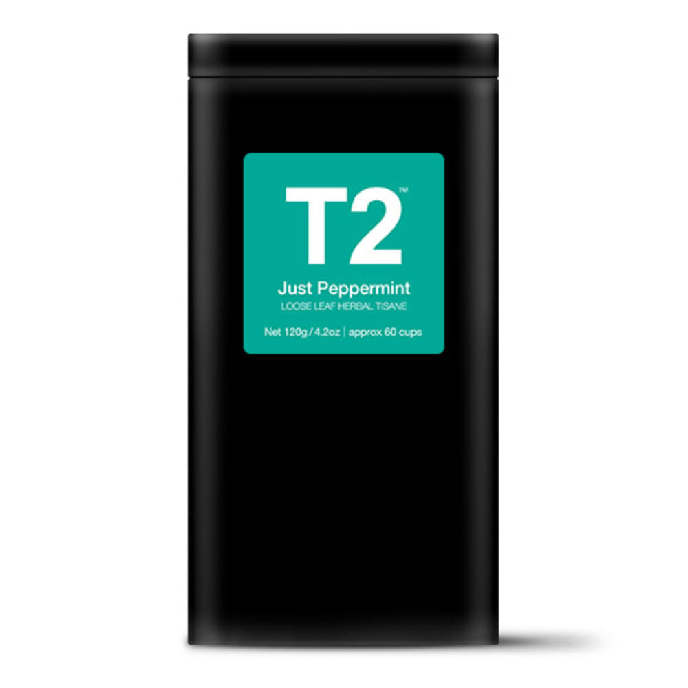 T2 페퍼민트 캔 120gJust Peppermint 120G Tin