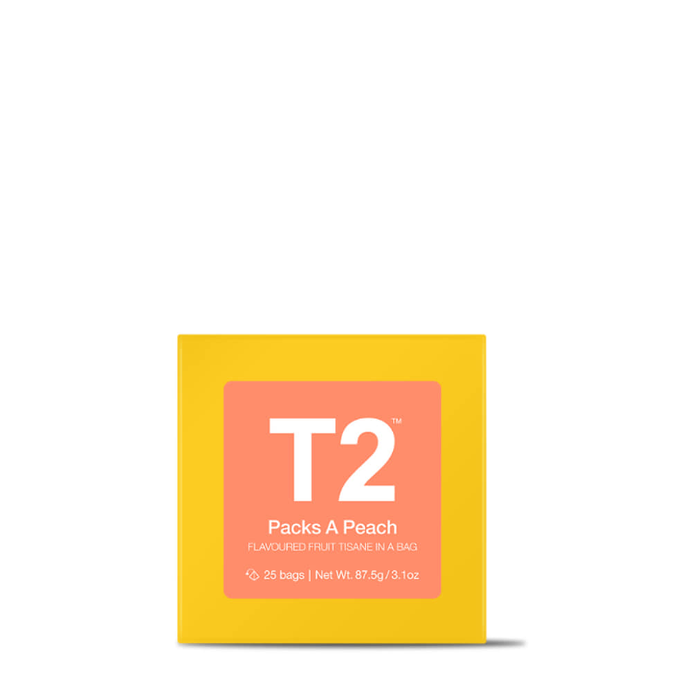 T2 팩스 어 피치 티백 박스 25개입Packs A Peach Bio Tbag 25pk Box