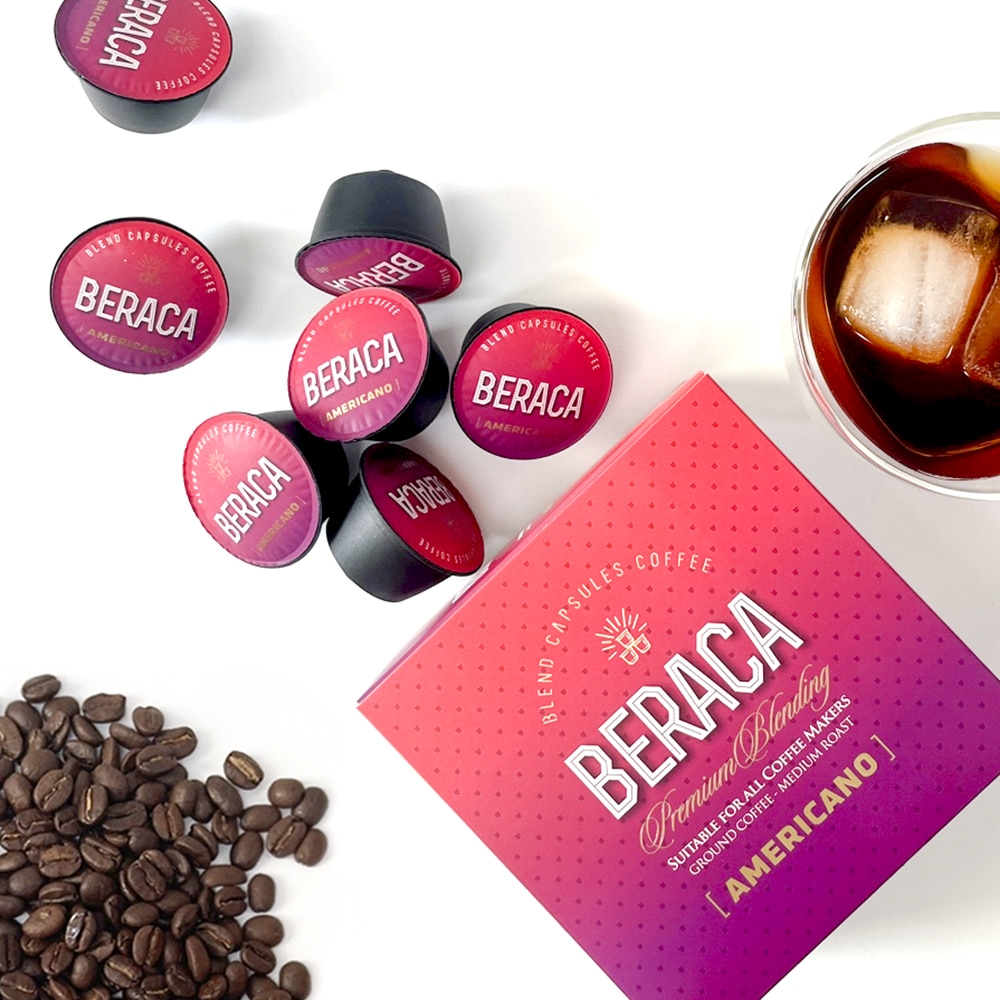 베라카 캡슐 커피 아메리카노 네스카페 돌체구스토 머신 호환 프리미엄 블렌딩